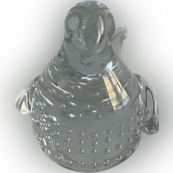 Glass Bird Paper weight w/Bubbles​ - Picture 3 of 10
